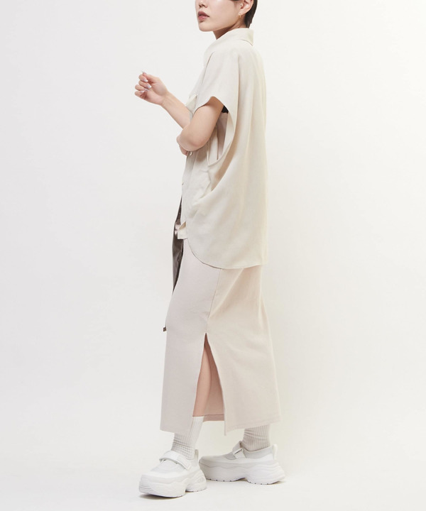 LINEN LIKE BOXY SHIRT 詳細画像 15