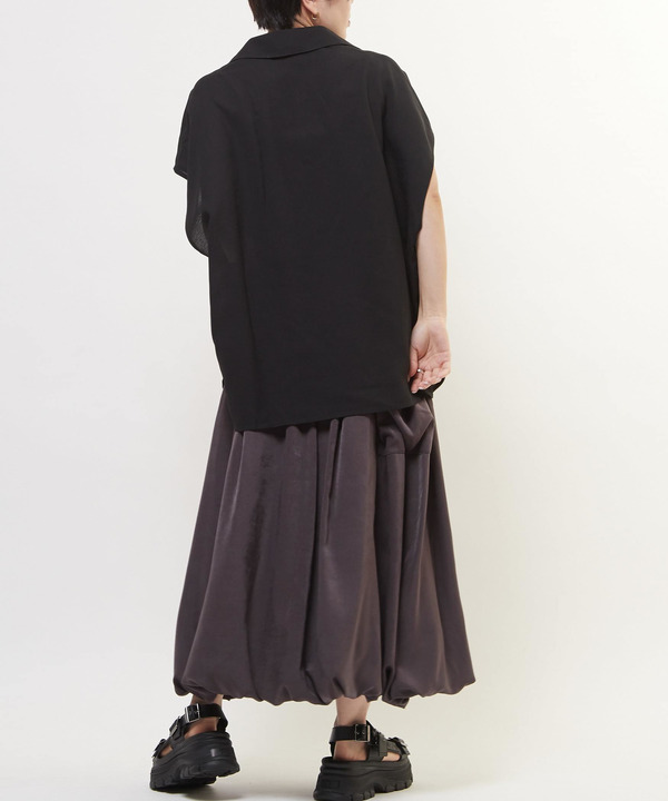 LINEN LIKE BOXY SHIRT 詳細画像 4