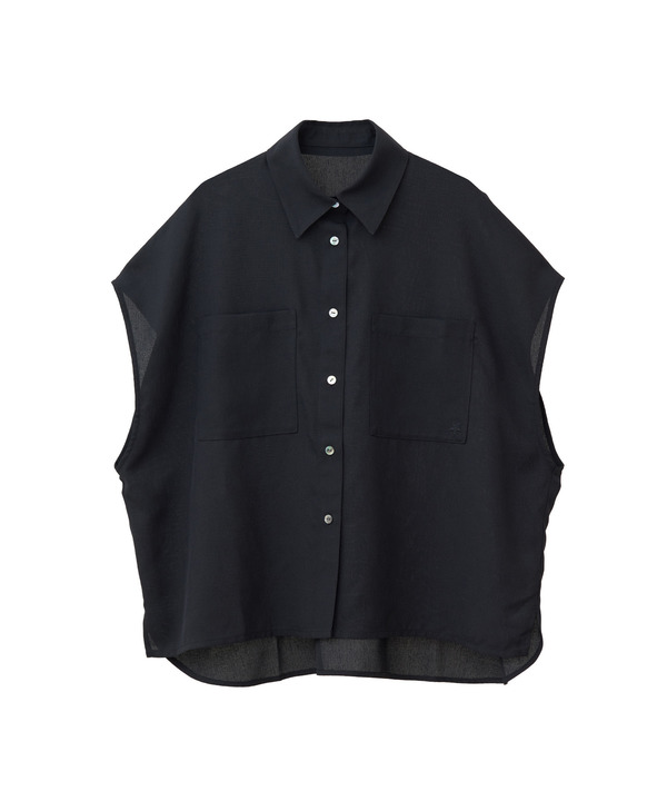 LINEN LIKE BOXY SHIRT 詳細画像 5