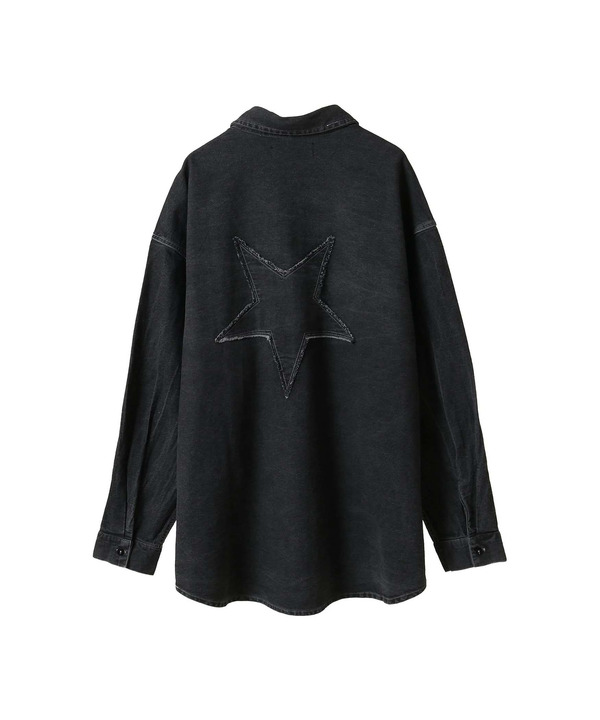 STAR★ PATCH DENIM SHIRT 詳細画像 10