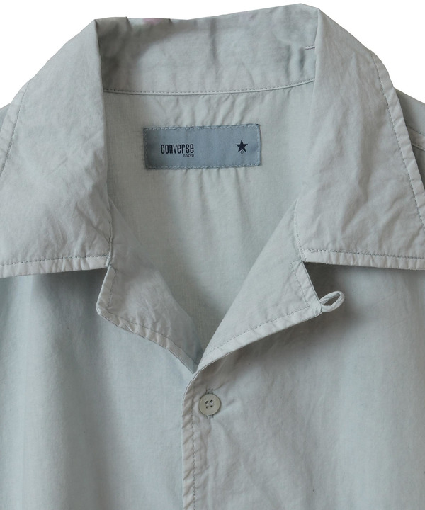 PIGMENT DYE BACK FLOWER PRINT SHIRT 詳細画像 7
