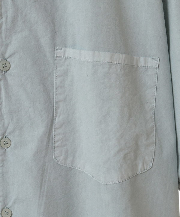 PIGMENT DYE BACK FLOWER PRINT SHIRT 詳細画像 8