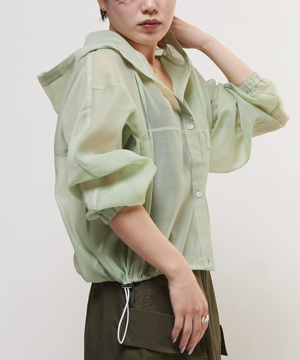 SHEER ANORAK PULLOVER 詳細画像 1