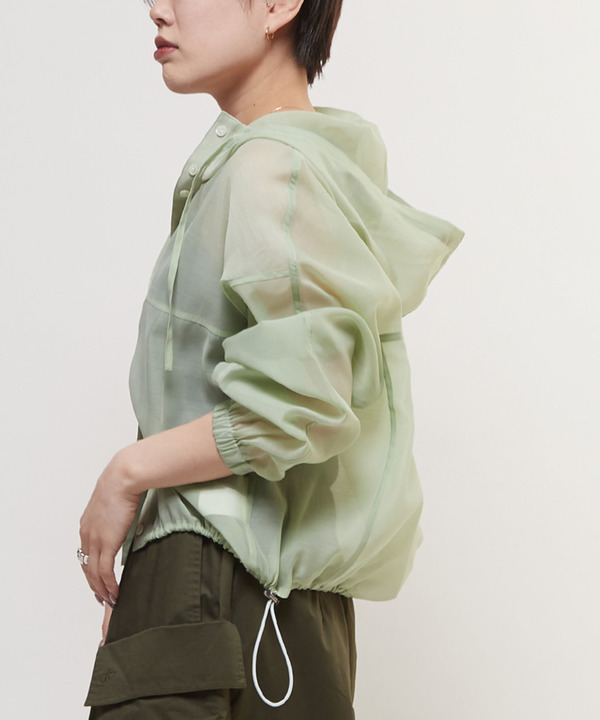 SHEER ANORAK PULLOVER 詳細画像 2