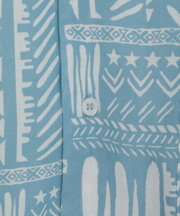 BLOCK PRINT OVERSIZED SHIRT 詳細画像 14