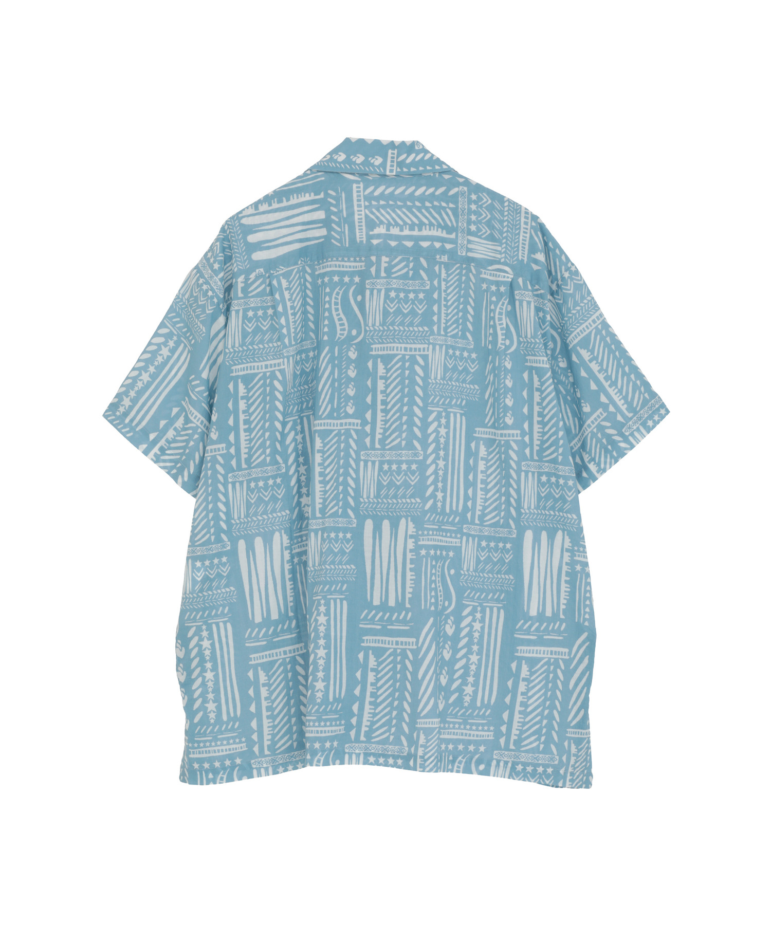 らららん♪ BLOCK PRINT OVERSIZED SHIRT｜CONVERSE TOKYO (コンバース