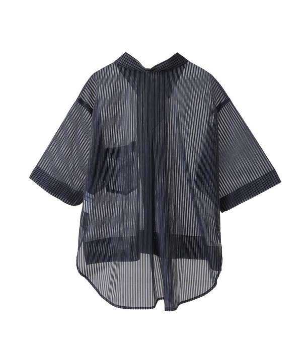 【HL】SHEER STRIPE BOXY SHIRT 詳細画像 4