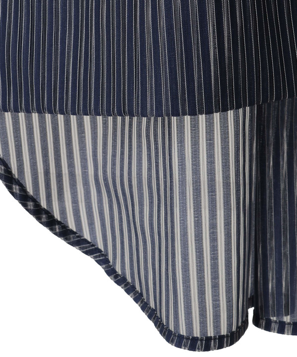 【HL】SHEER STRIPE BOXY SHIRT 詳細画像 7
