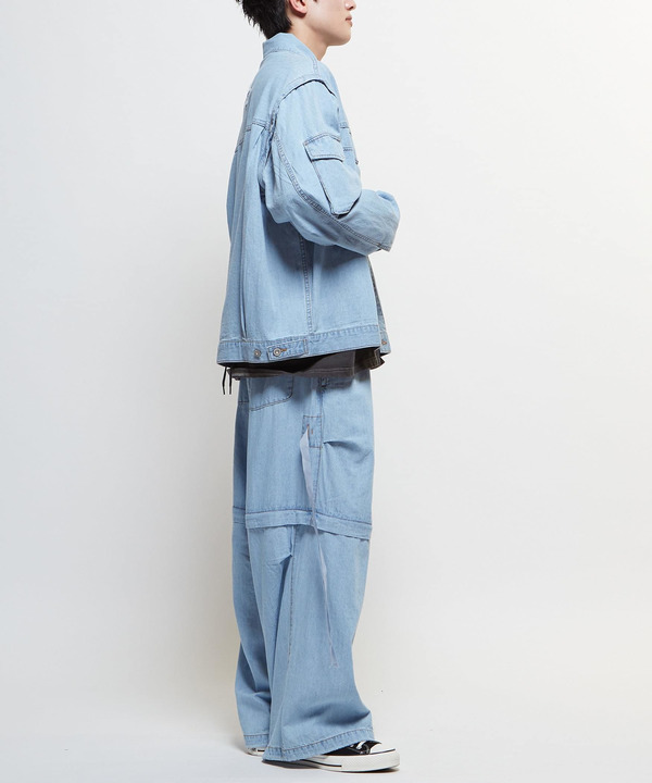 2WAY DETACHABLE DENIM BLOUSON 詳細画像 17