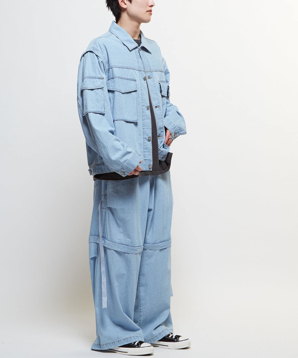 2WAY DETACHABLE DENIM BLOUSON 詳細画像 18