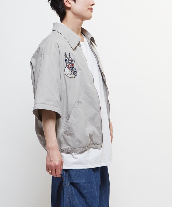 2WAY DETACHABLE EMBROIDERY BLOUSON 詳細画像 14