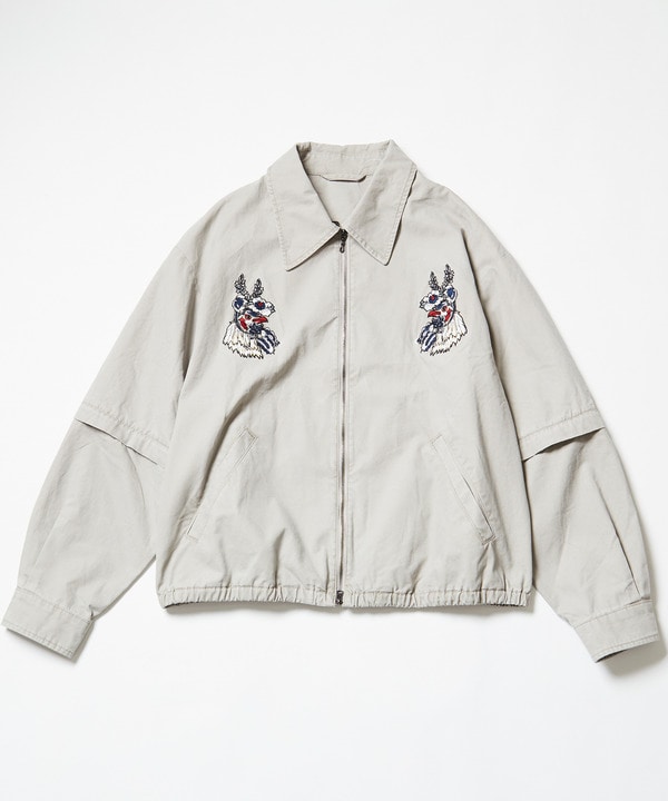 2WAY DETACHABLE EMBROIDERY BLOUSON 詳細画像 22