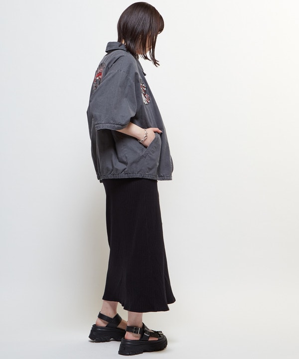 2WAY DETACHABLE EMBROIDERY BLOUSON 詳細画像 8