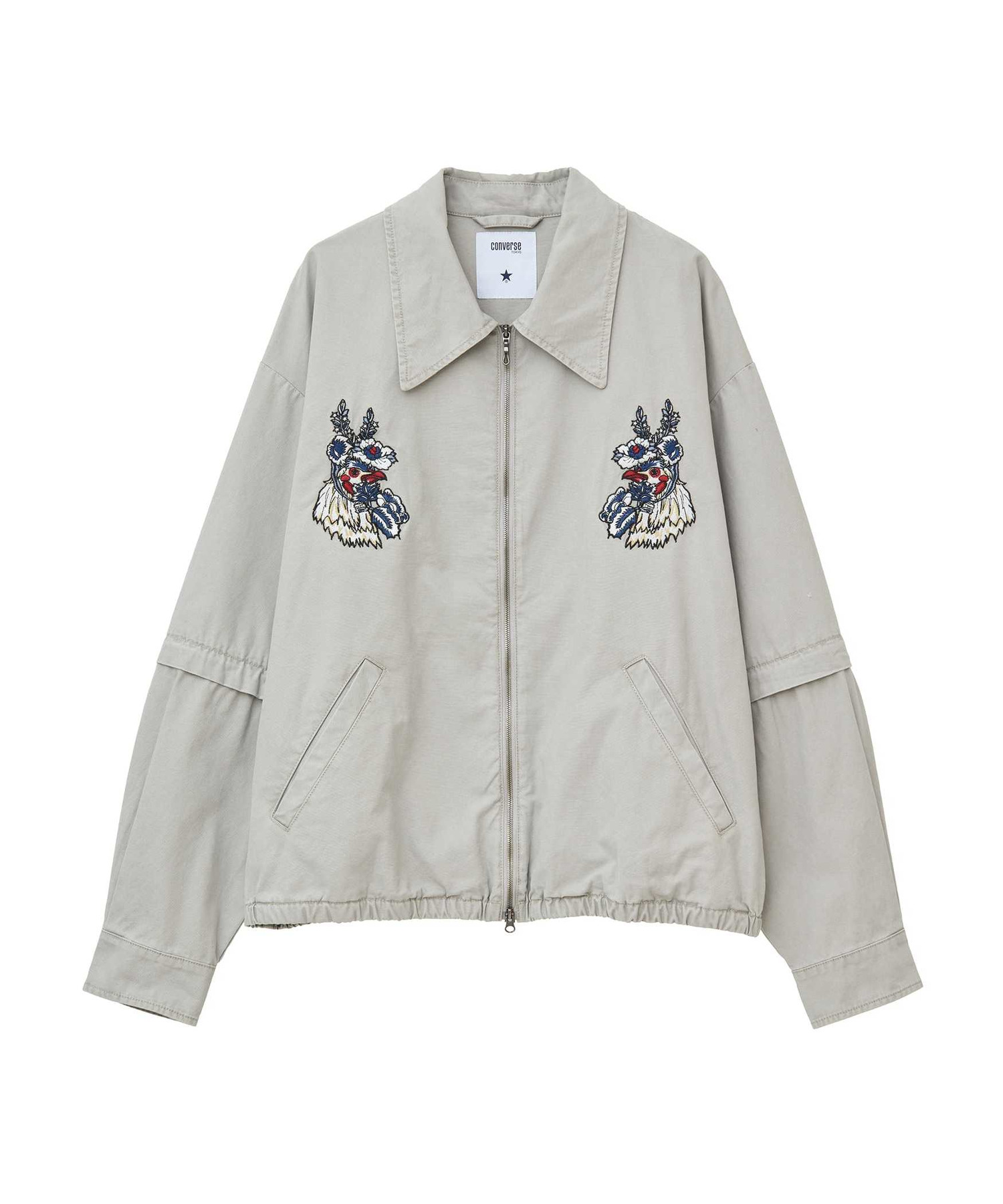 ファッションシーンで話題のこれから流行るブランド12選 2WAY TOKYO UP)｜CONVERSE BLOUSON(SET EMBROIDERY DETACHABLE トリートメント