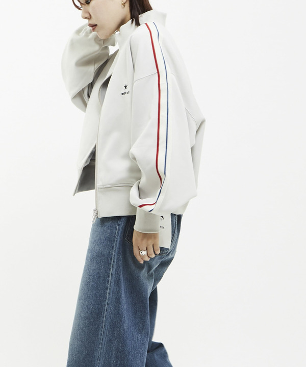 SIDE LINE SHORT TRACK JACKET(WOMEN'S) 詳細画像 2