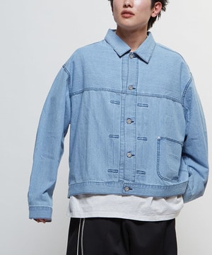 【WEB LIMITED】LIGHT DENIM SHIRT JACKET