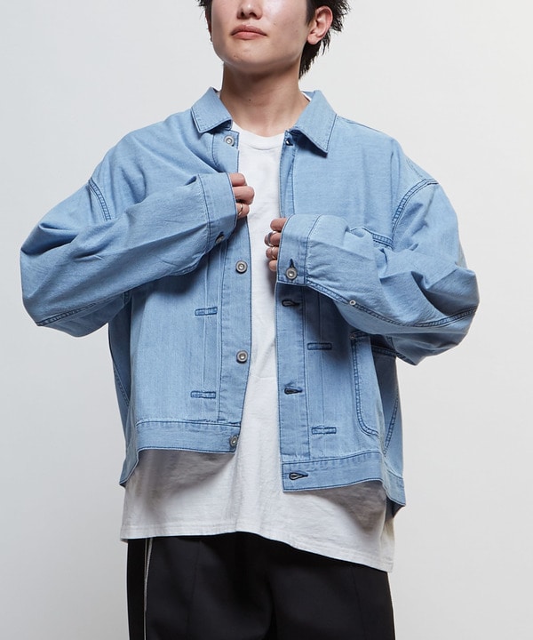 【WEB LIMITED】LIGHT DENIM SHIRT JACKET 詳細画像 19