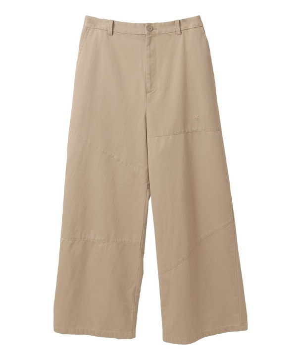CLASSIC TWILL PANEL WIDE PANTS 詳細画像 5