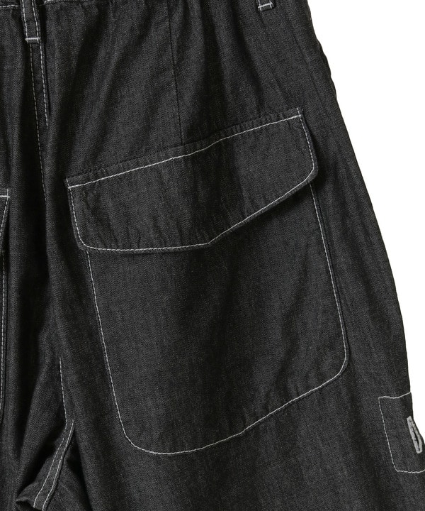 2WAY DETACHABLE DENIM WIDE CARGO PANTS(SET UP) 詳細画像 33