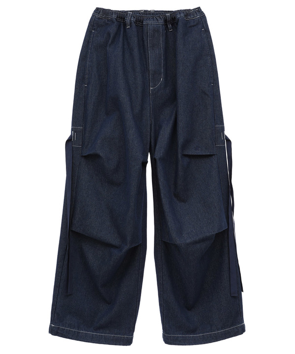 DENIM WIDE CARGO PANTS 詳細画像 15