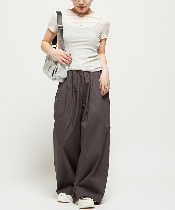 GATHERED WIDE BALLOON PANTS 詳細画像 16