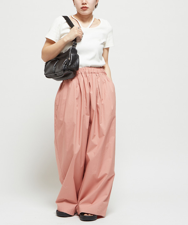 GATHERED WIDE BALLOON PANTS 詳細画像 2