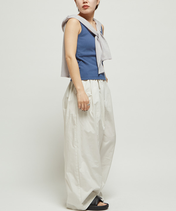 GATHERED WIDE BALLOON PANTS 詳細画像 8