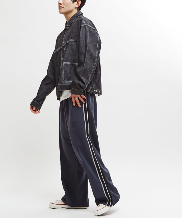SIDE LINE LOOSE TRACK PANTS 詳細画像 3