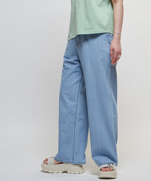 【限定展開】LIGHT DENIM WIDE PANTS 詳細画像 19