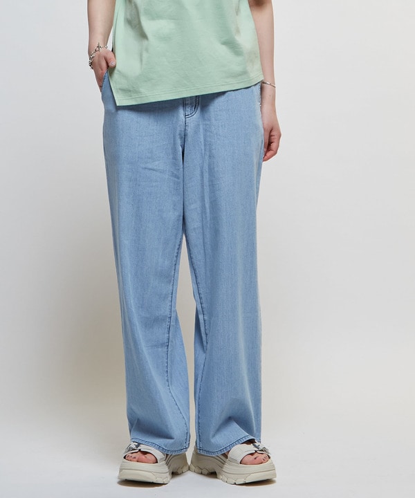 【限定展開】LIGHT DENIM WIDE PANTS 詳細画像 20