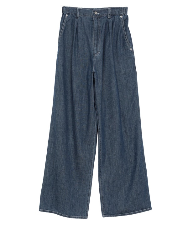 【限定展開】LIGHT DENIM WIDE PANTS 詳細画像 7