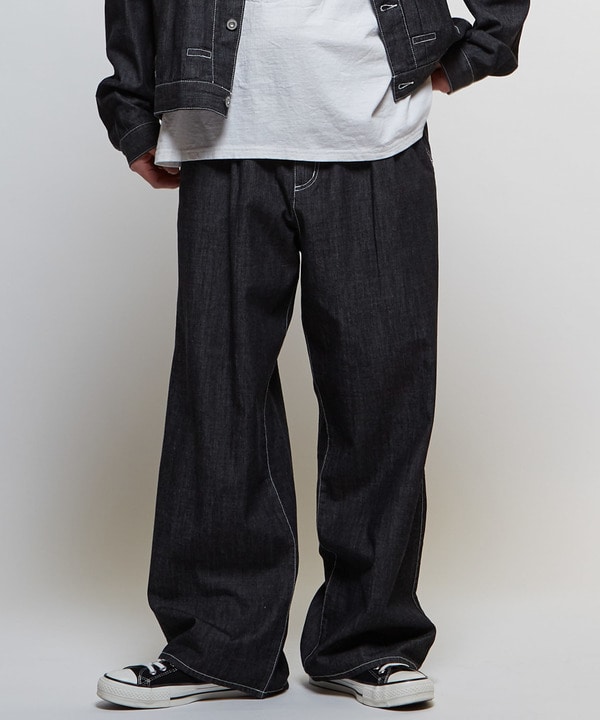 【限定展開】LIGHT DENIM WIDE PANTS 詳細画像 8
