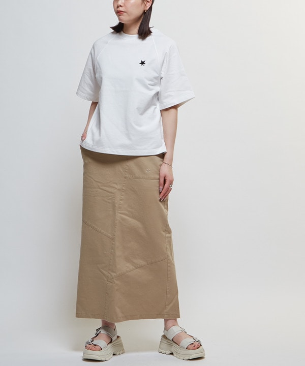 CLASSIC TWILL PANEL NARROW SKIRT 詳細画像 3