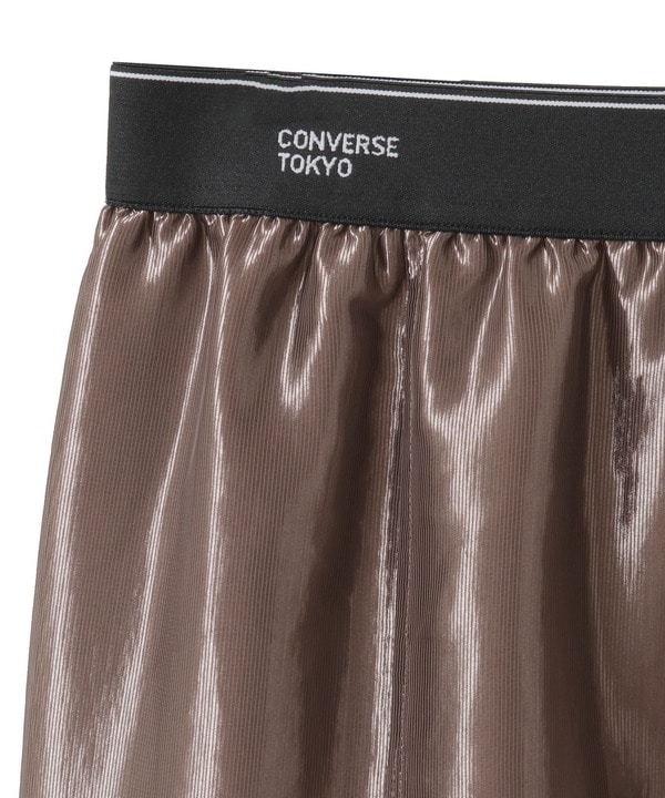 WAIST LOGO SHINY SHEER SKIRT 詳細画像 9