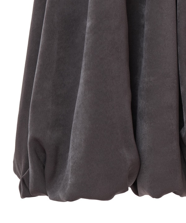SATIN BALLOON SILHOUETTE SKIRT 詳細画像 13