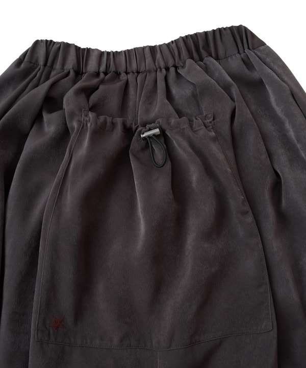 SATIN BALLOON SILHOUETTE SKIRT 詳細画像 16