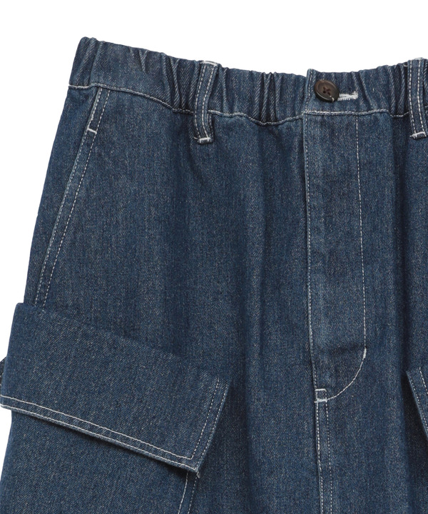 2WAY DETACHABLE MILITARY DENIM CARGO SKIRT 詳細画像 16