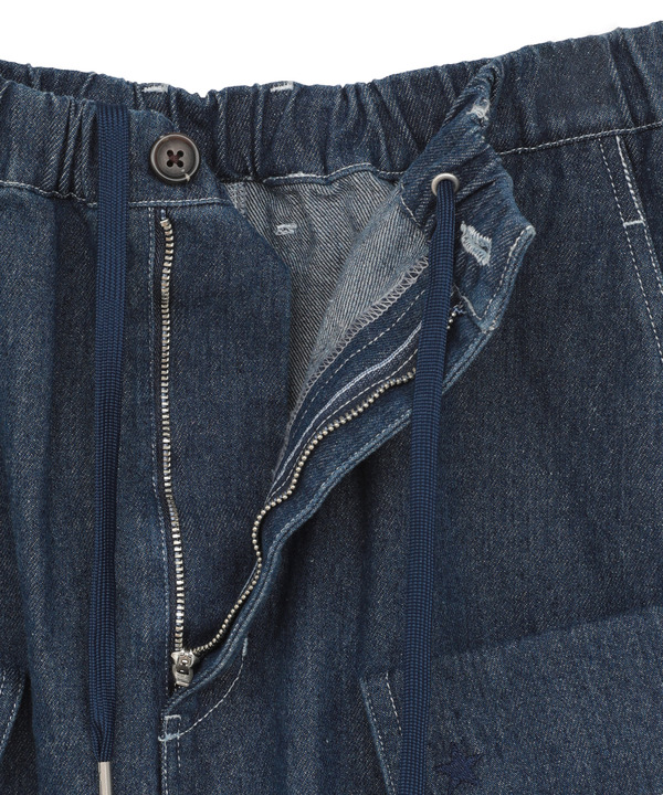 2WAY DETACHABLE MILITARY DENIM CARGO SKIRT 詳細画像 19