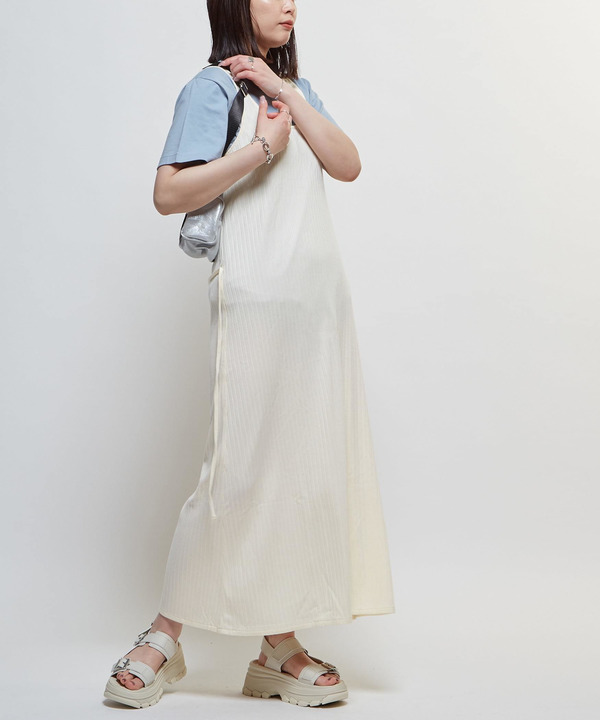 RIB CAMISOLE DRESS 詳細画像 1