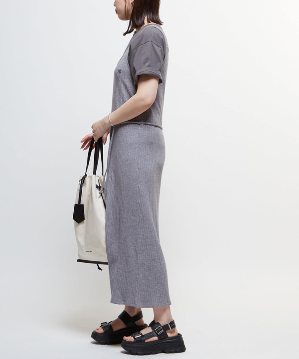 RIB CAMISOLE DRESS 詳細画像 16