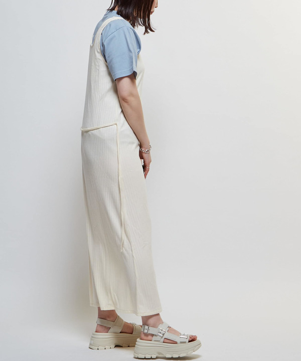 RIB CAMISOLE DRESS 詳細画像 2