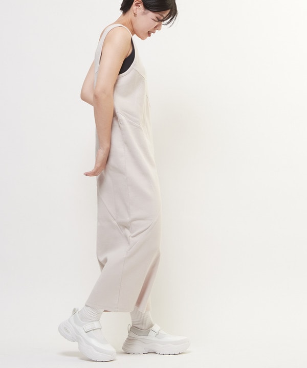 2WAY SWITCHING PANEL RIB DRESS 詳細画像 3