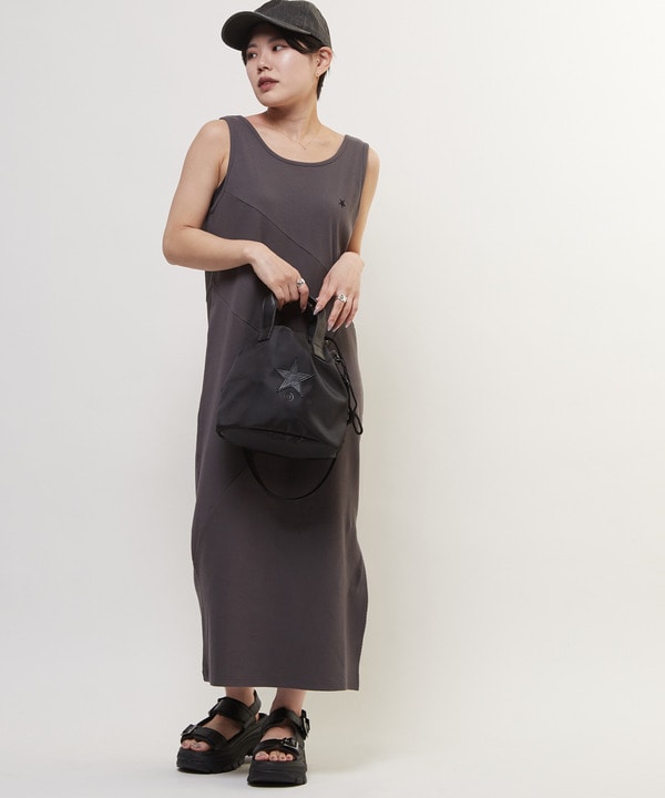 2WAY SWITCHING PANEL RIB DRESS 詳細画像 5