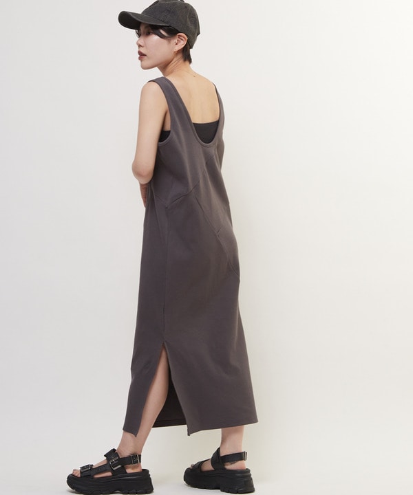 2WAY SWITCHING PANEL RIB DRESS 詳細画像 6