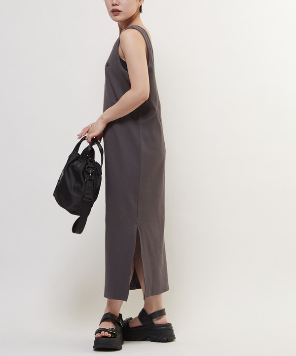 2WAY SWITCHING PANEL RIB DRESS 詳細画像 7