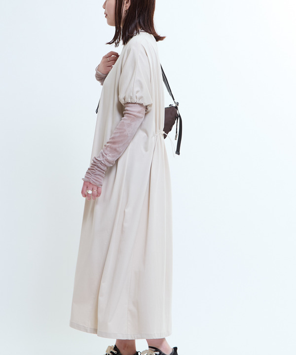 BACK CORD STOP LONG DRESS 詳細画像 8