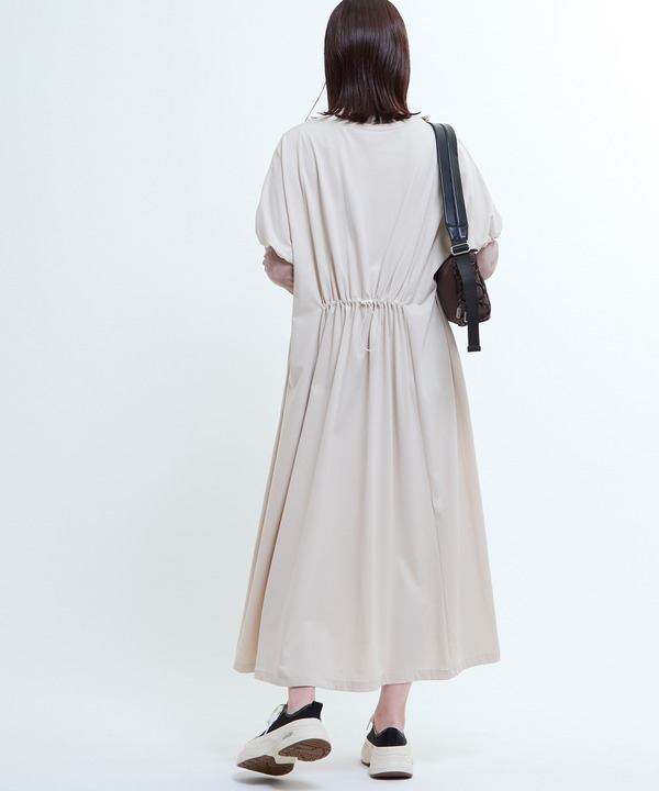BACK CORD STOP LONG DRESS 詳細画像 9