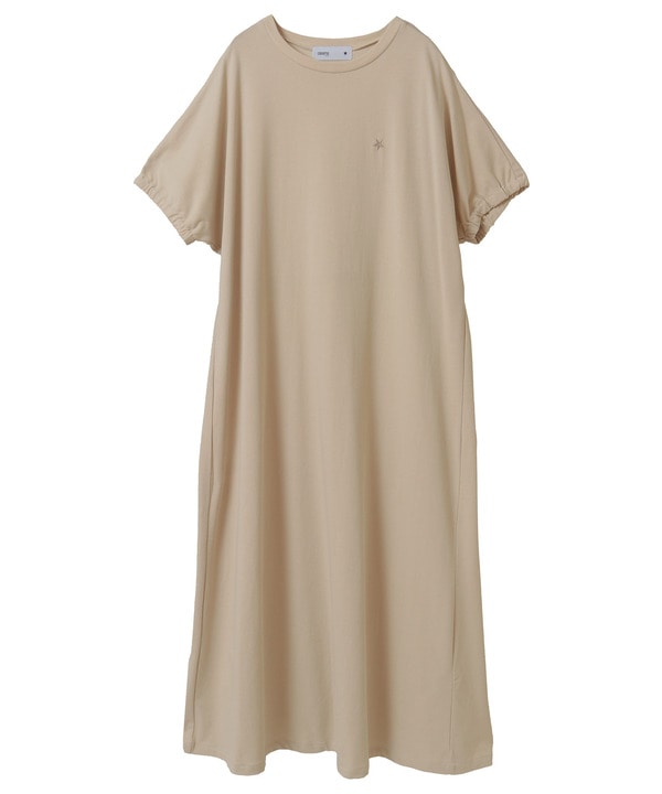 CORD STOP CUT SEWN DRESS 詳細画像 ベージュ 1