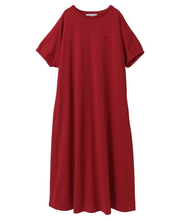 CORD STOP CUT SEWN DRESS 詳細画像 レッド 1