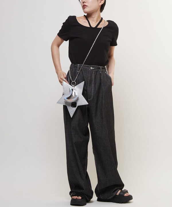 HALTER NECK RIB TOP 詳細画像 13